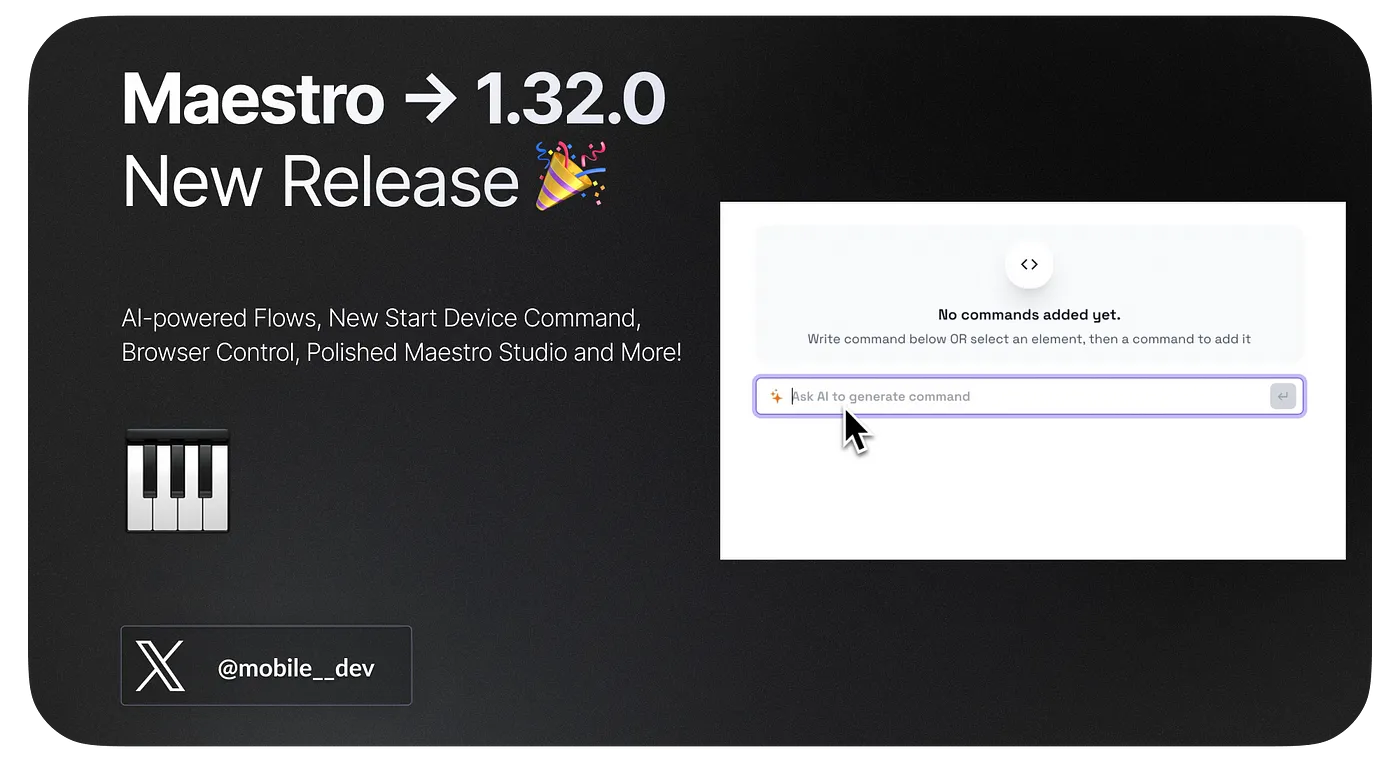 What’s New in Maestro: 1.32.0