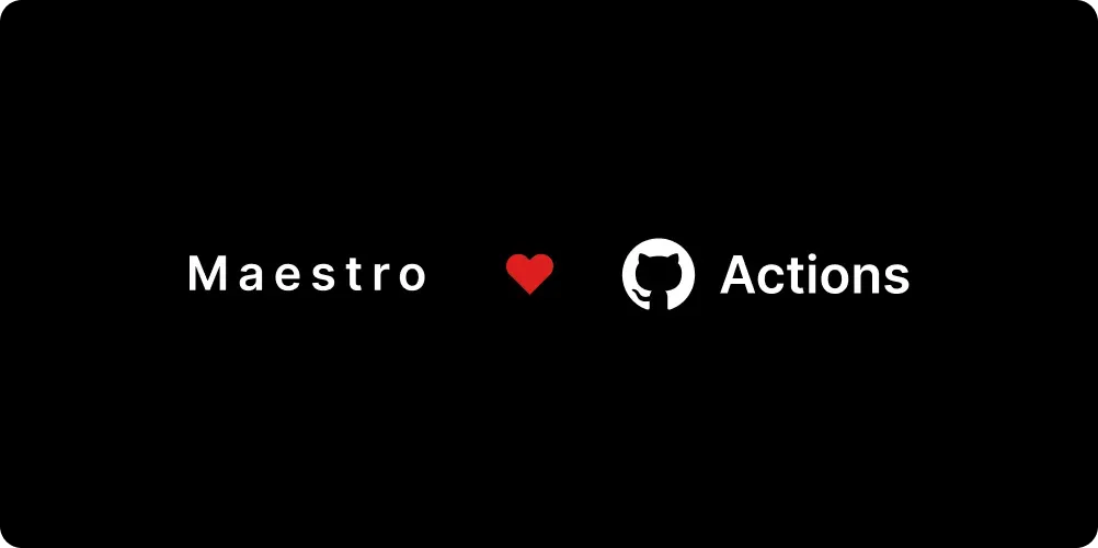 Running your Maestro Flows on GitHub Actions