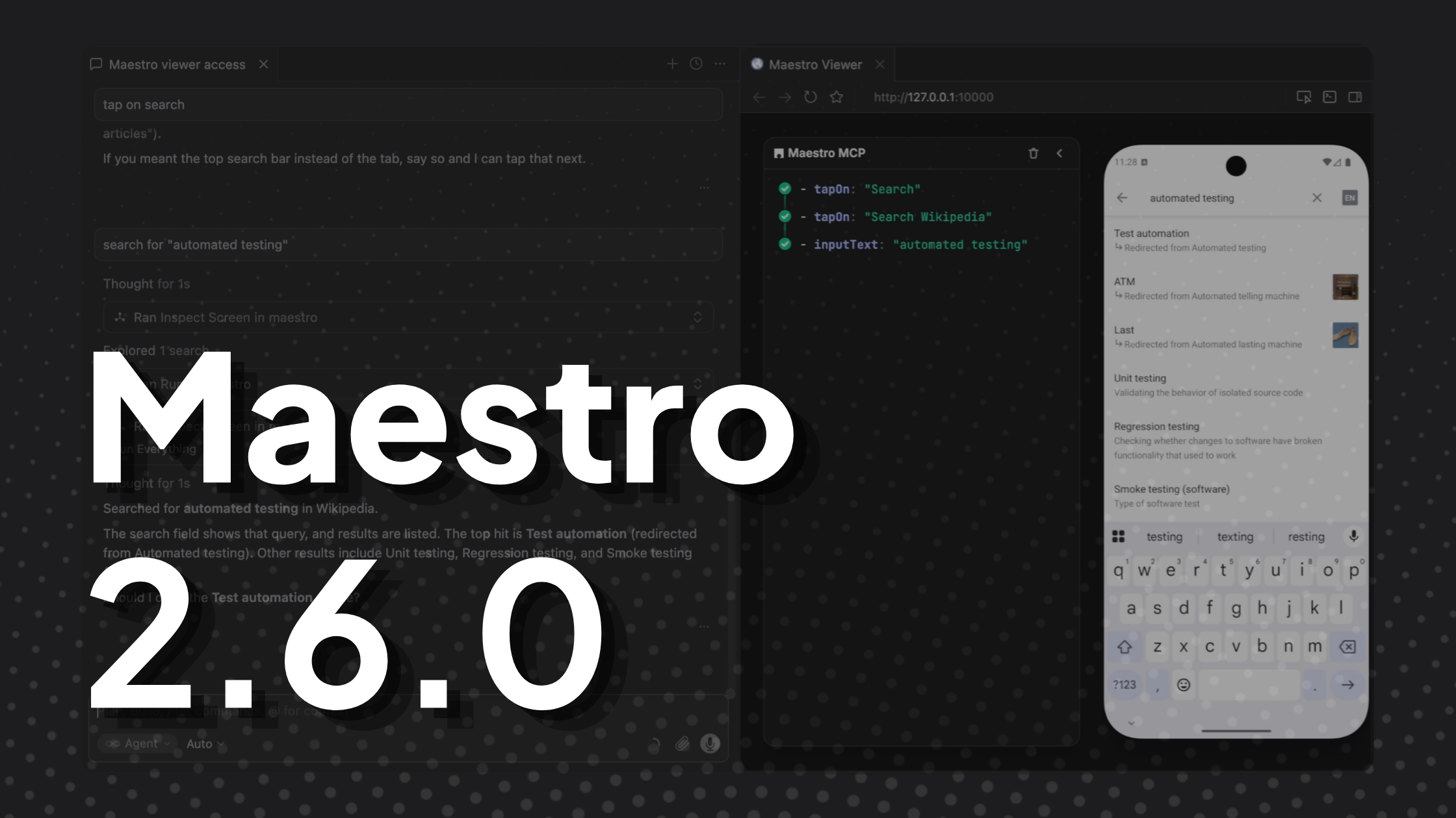 Maestro CLI 2.6.0: introducing Maestro Viewer