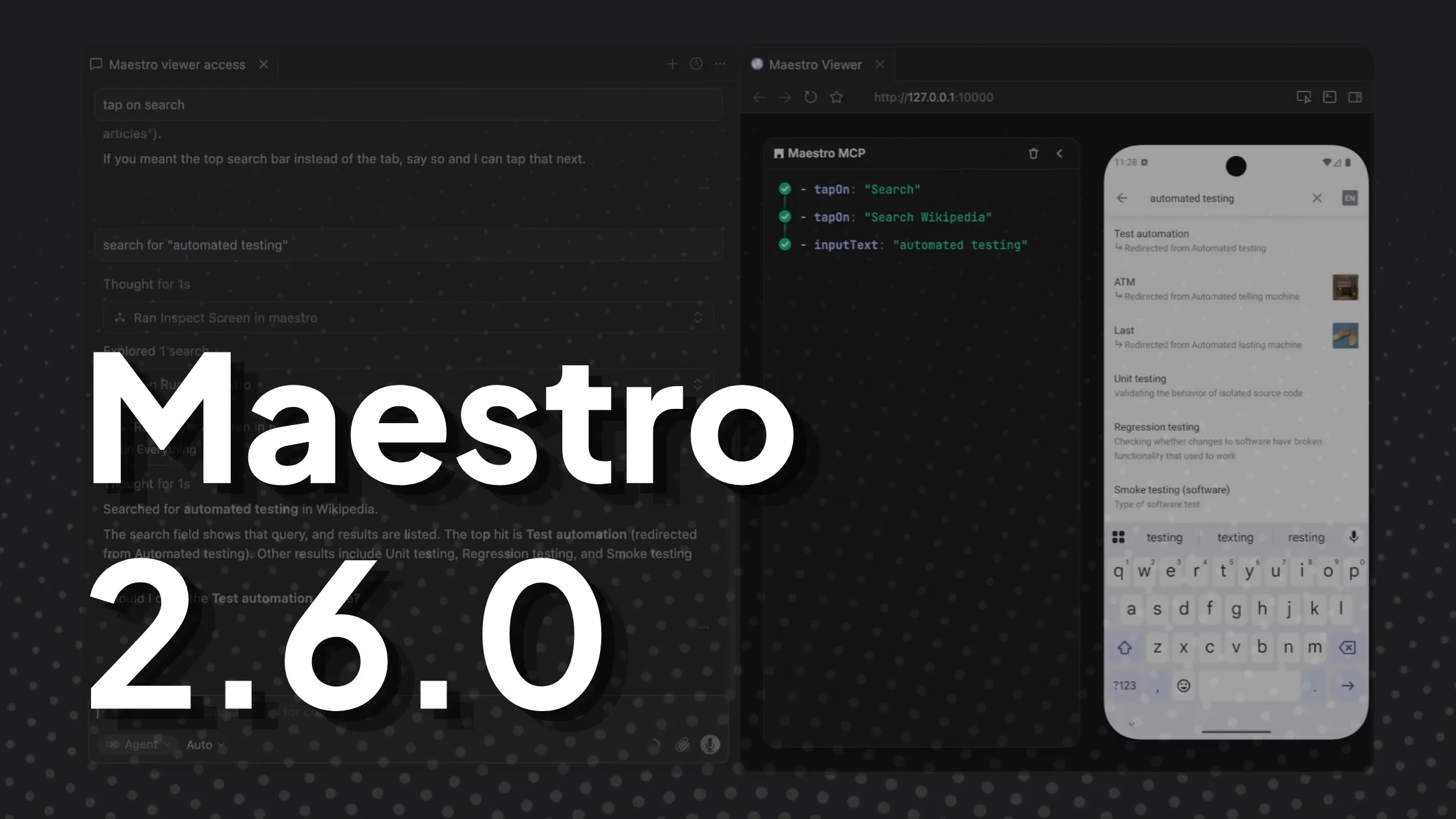 Maestro CLI 2.6.0: introducing Maestro Viewer