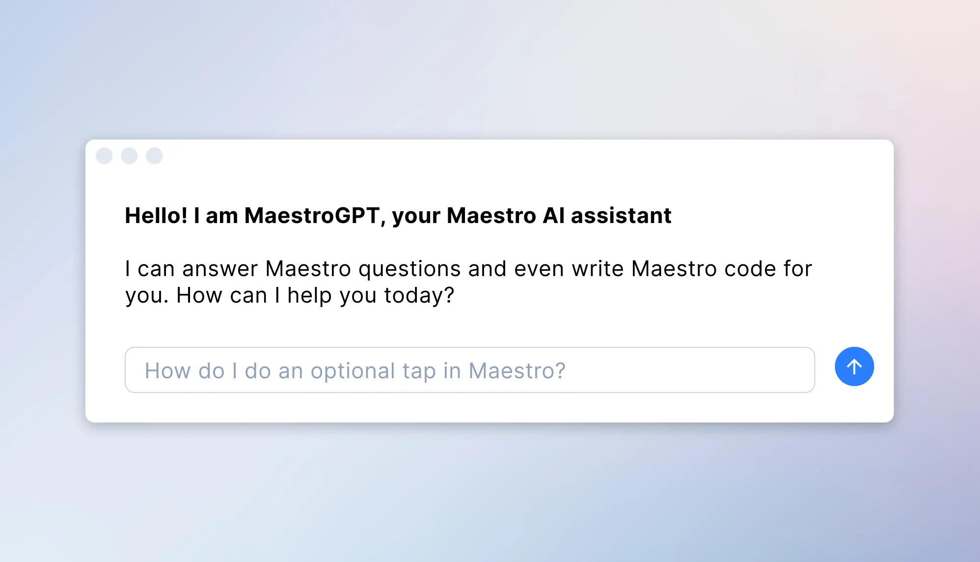 Introducing MaestroGPT