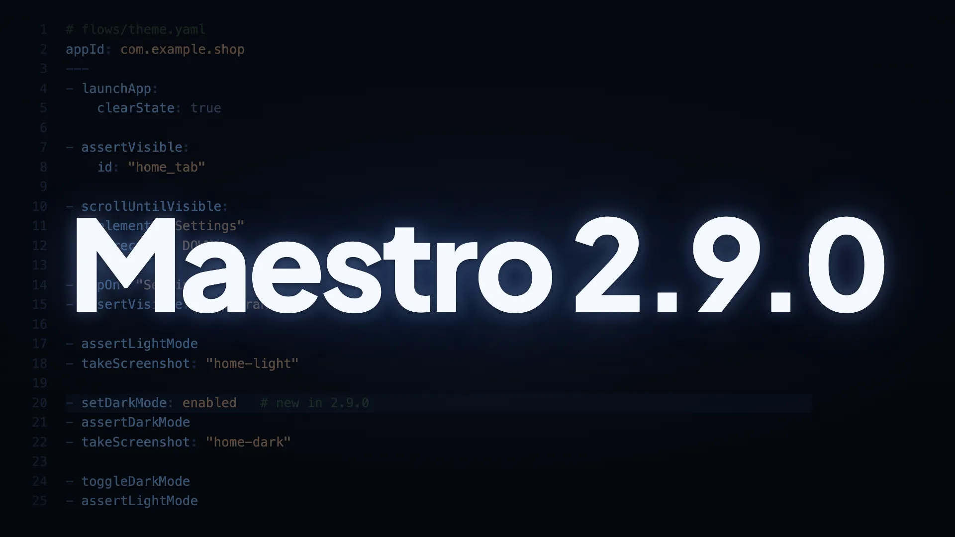 Maestro CLI 2.9.0