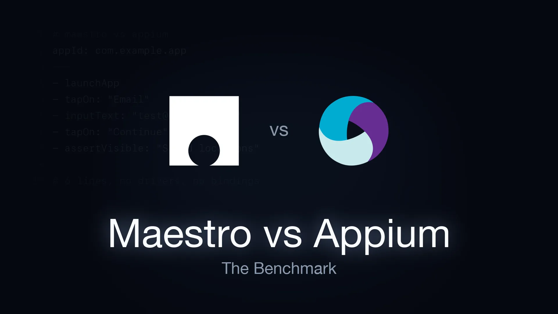 Maestro vs Appium: The Benchmark
